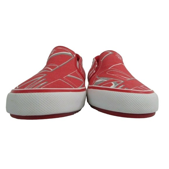 NBA Lab Houston Rockets Slip On Canvas Shoes Sneakers Men's Size 11 - Picture 9 of 9